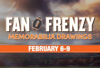 Fan Frenzy Football Memorabilia Drawings