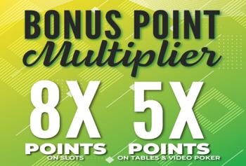 8X 5X Point Multipliers