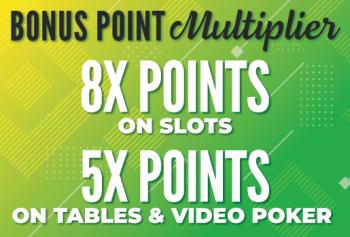 8X 5X Point Multipliers