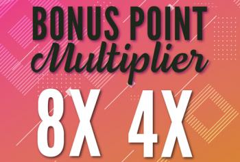 8X 4X Point Multipliers 