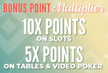 June 10x 5x Point Multiplier