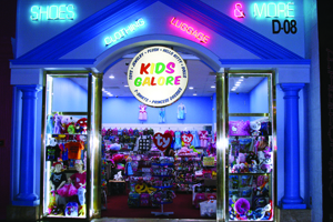 Kids Galore storefront