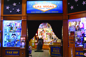 Las Vegas Magic Shop storefront
