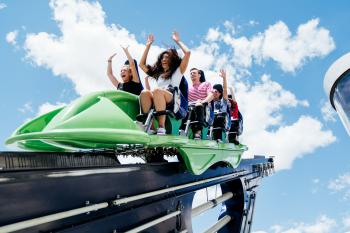 Sky Jump, Big Shot, X Scream & Insanity: the Ride