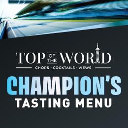 Champion's Tasting Menu