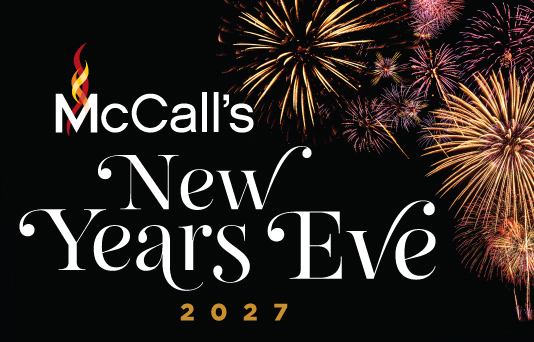 McCALLS NEW YEARS EVE SPECIALS MENU
